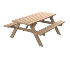 Mesa de picnic de pino Mesa de picnic de pino